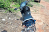 Two women seriously injured after tipper hits scooter near Haleyangadi